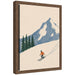 Framed Canvas Sylvie Walnut 10x13 1