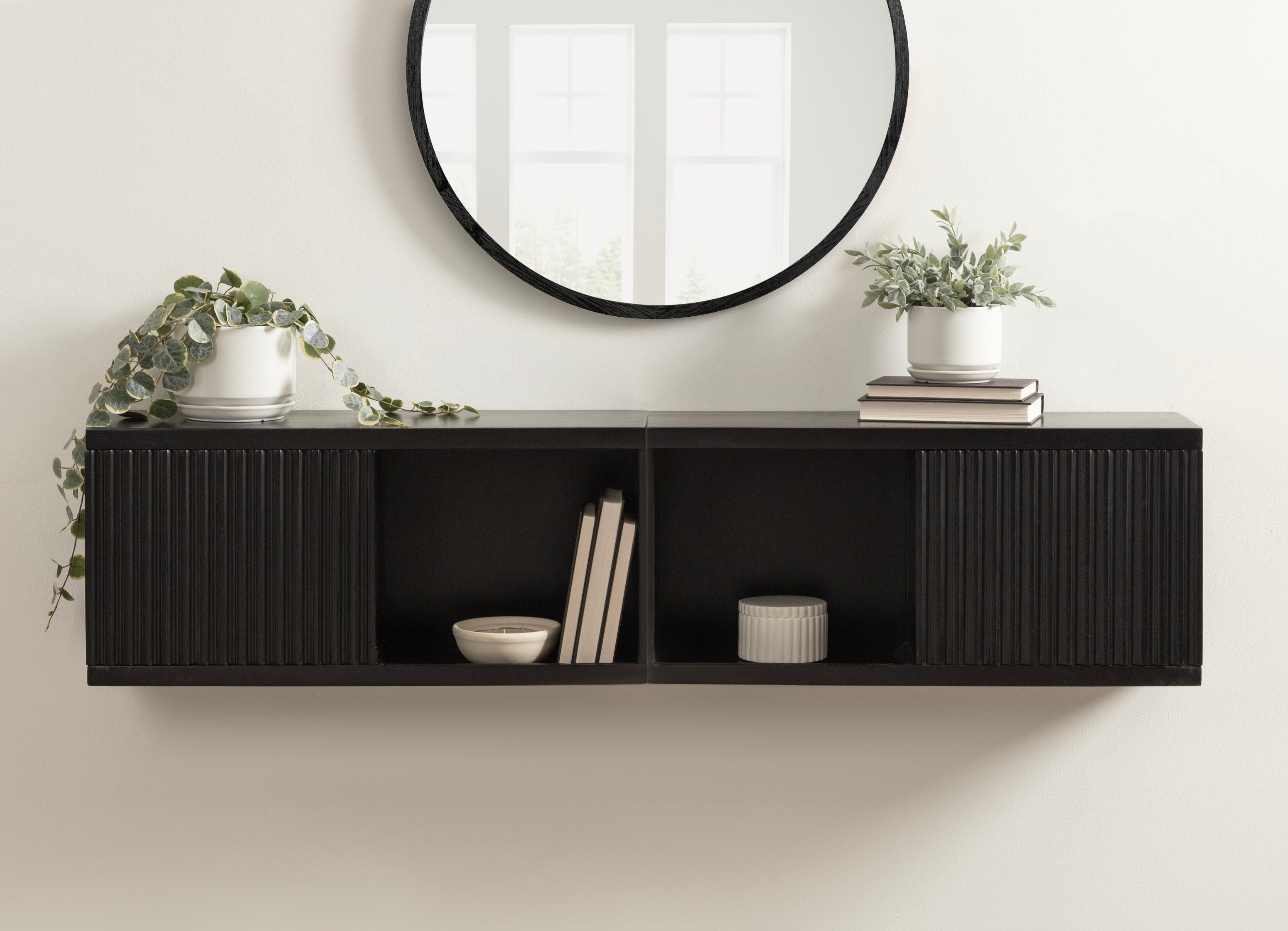 Cabinet Black 30x10x14 8