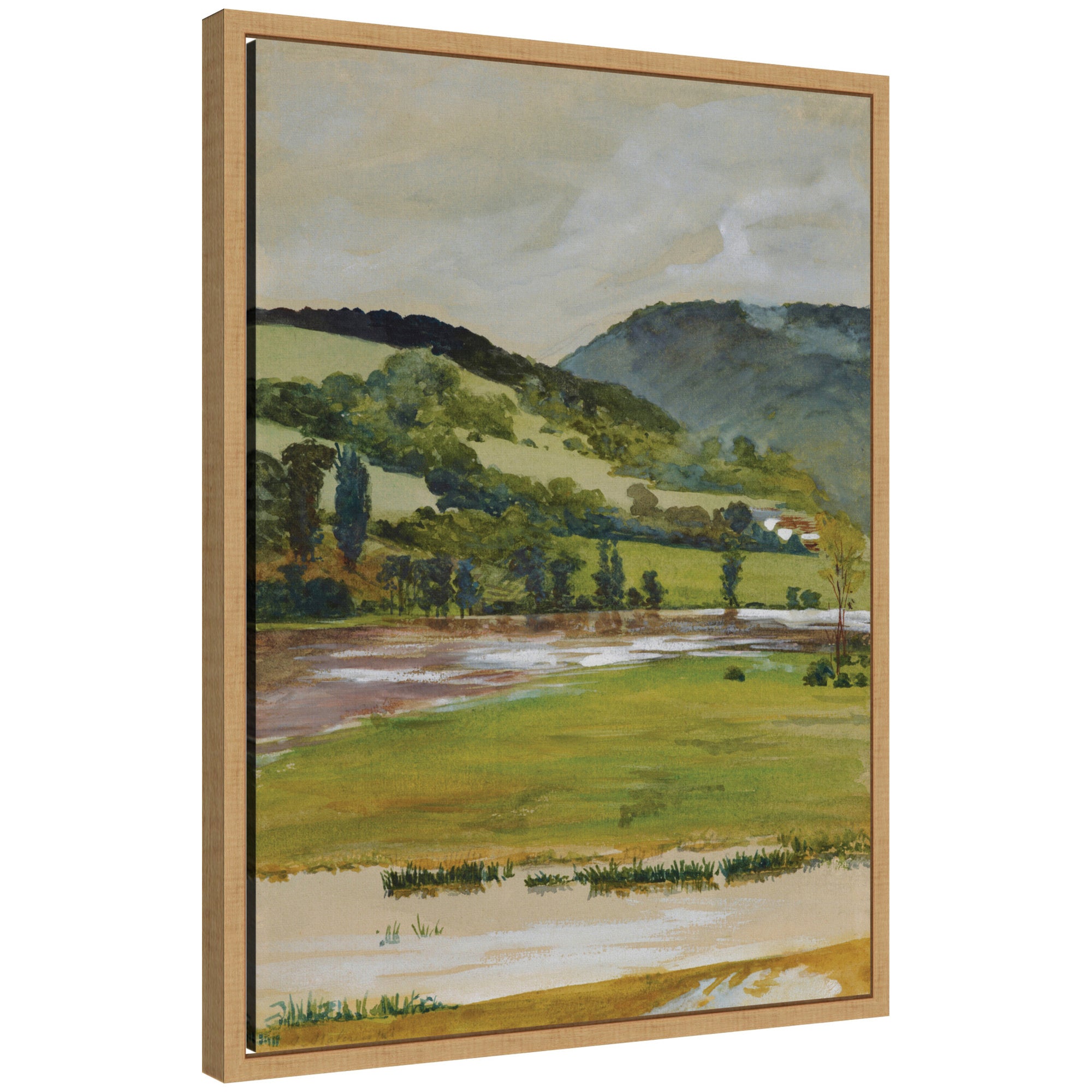 Framed Canvas 18x24 Sylvie Natural 1