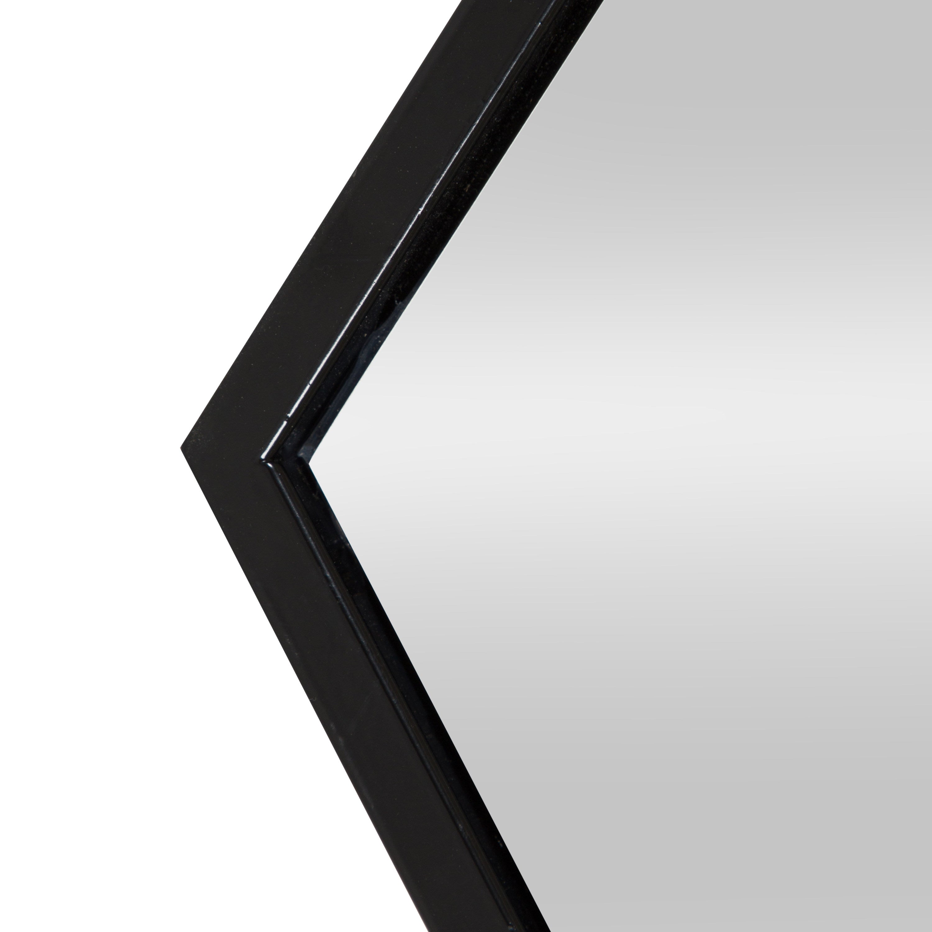 McNeer Hexagon Metal Wall Mirror
