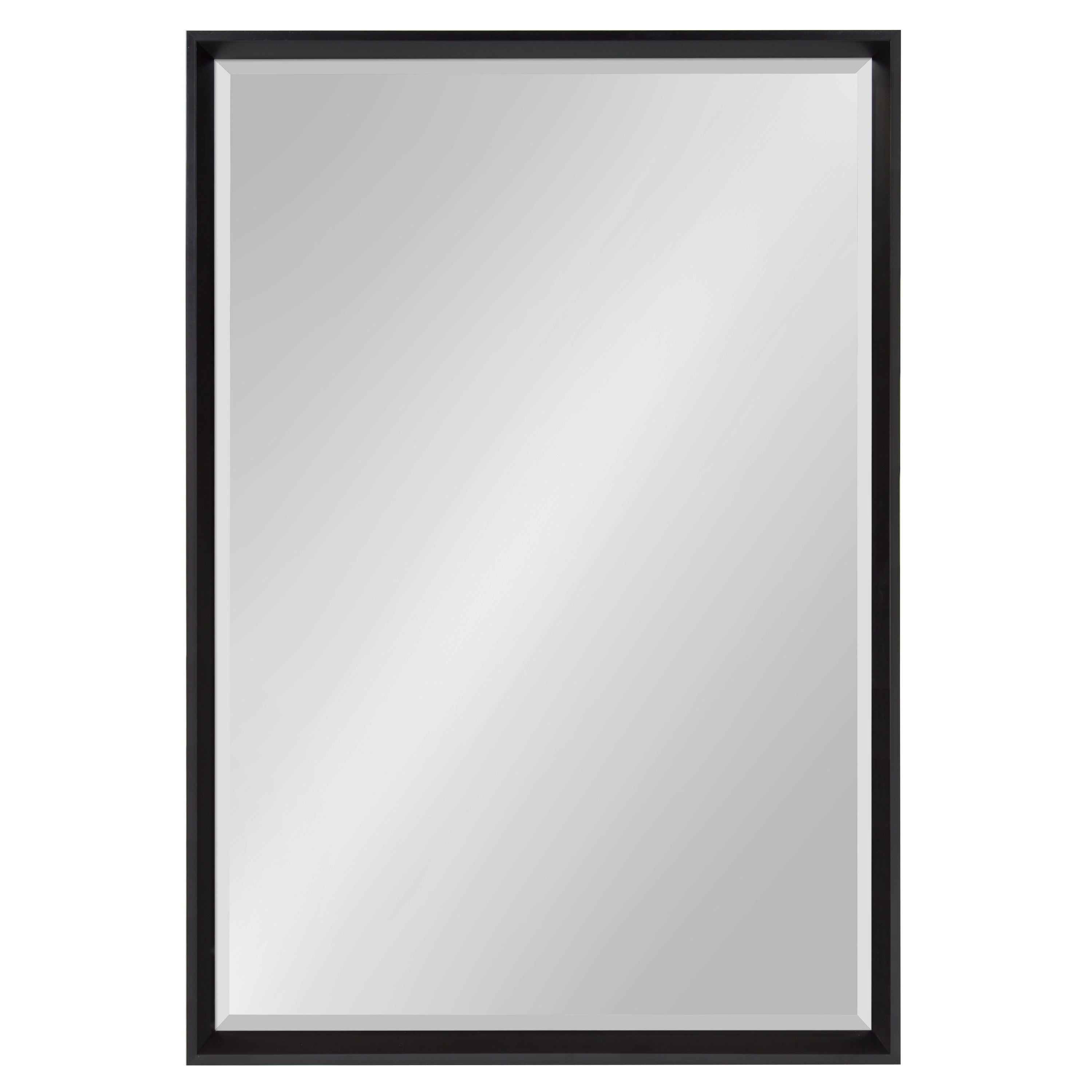 Decorative Wall Mirror Black 25.5x37.5 2