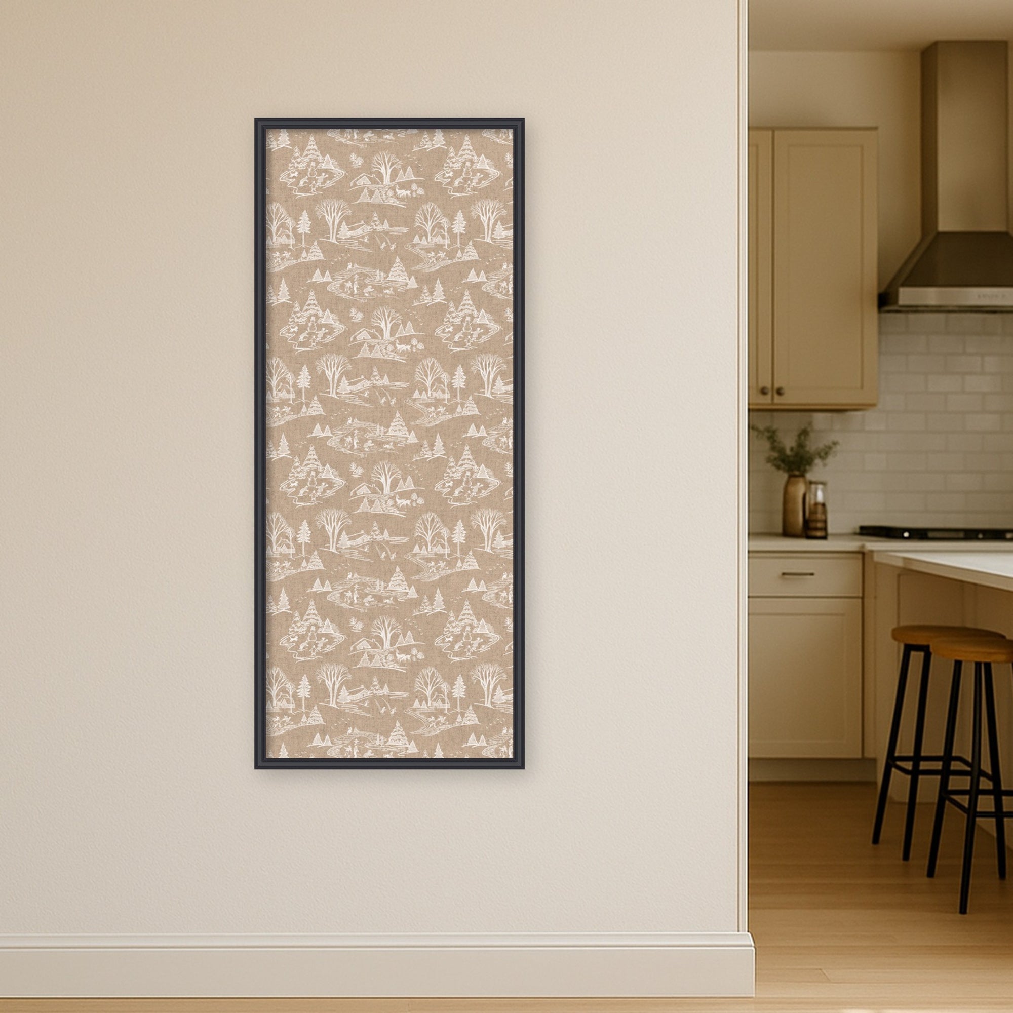 Pinboard Edith Black 17x41 6