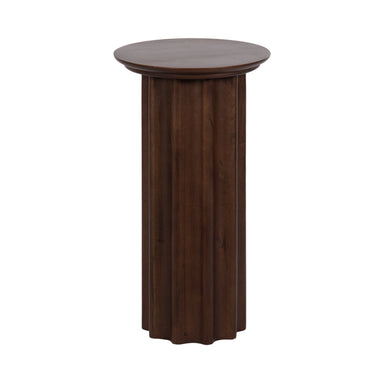 Side Table Dark Brown 12x12x22 1