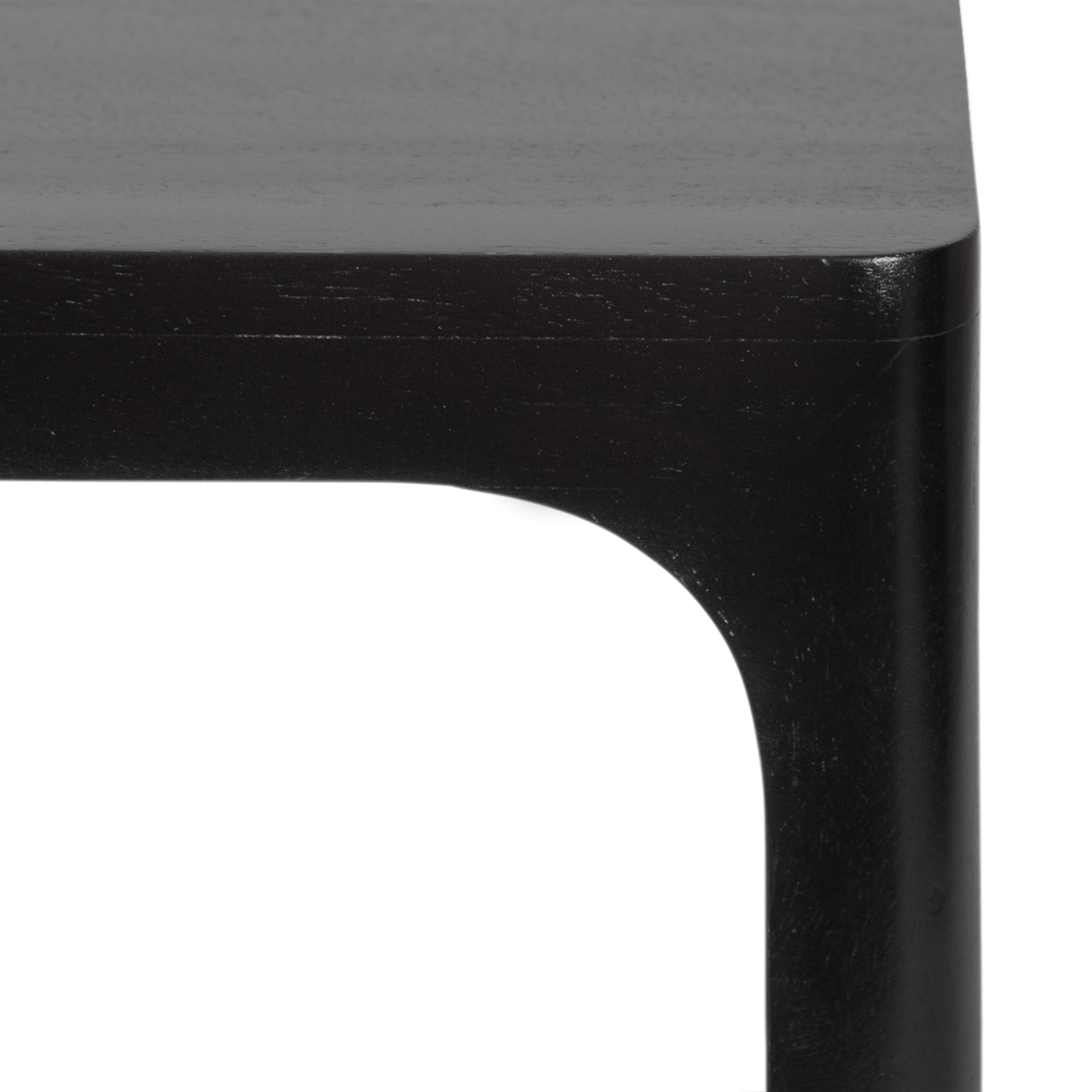 Floating Side Table Black 18x10x10 6