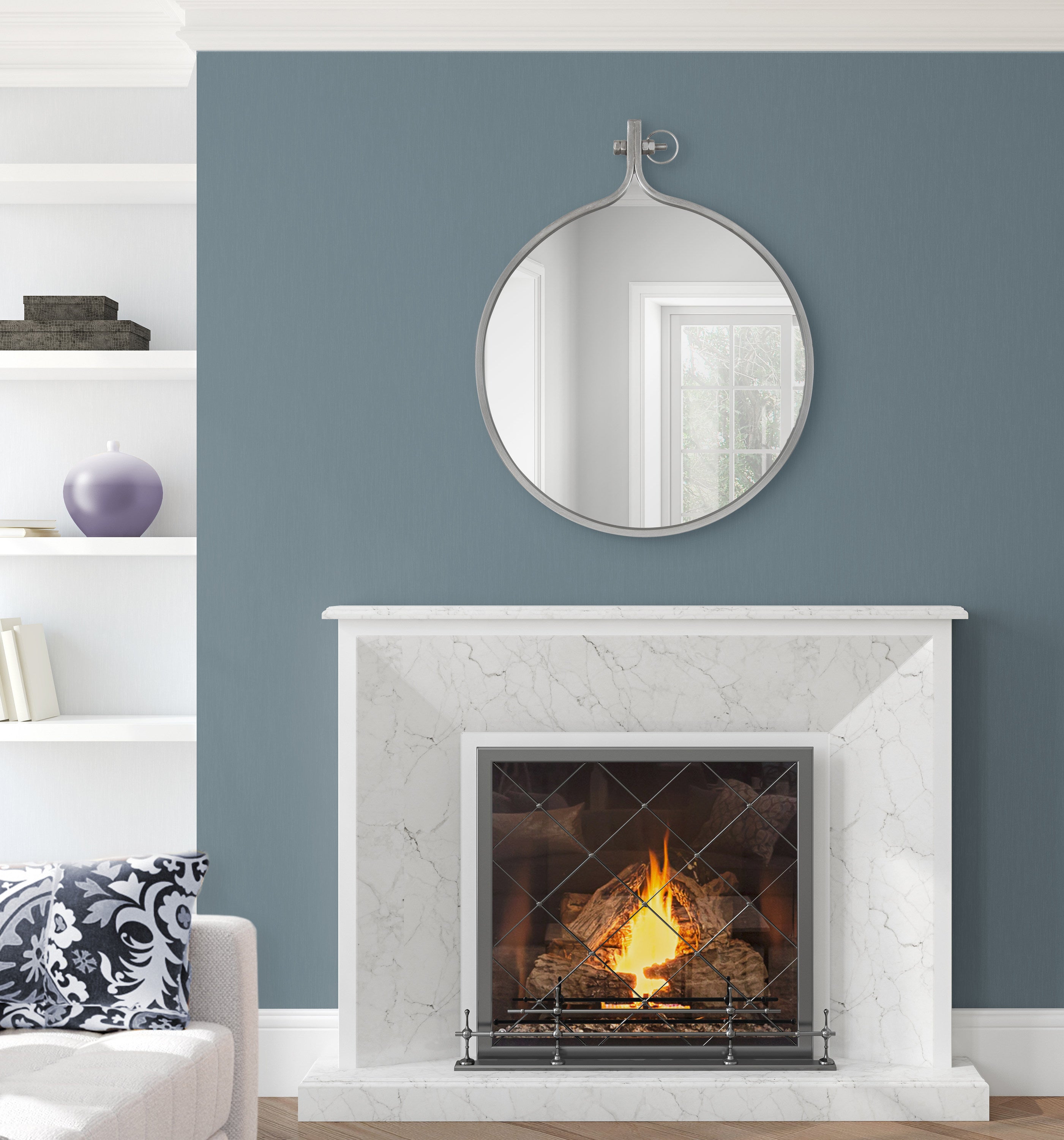 Yitro Metal Framed Wall Mirror