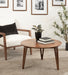 Coffee Table Walnut Brown 30x30x19 6