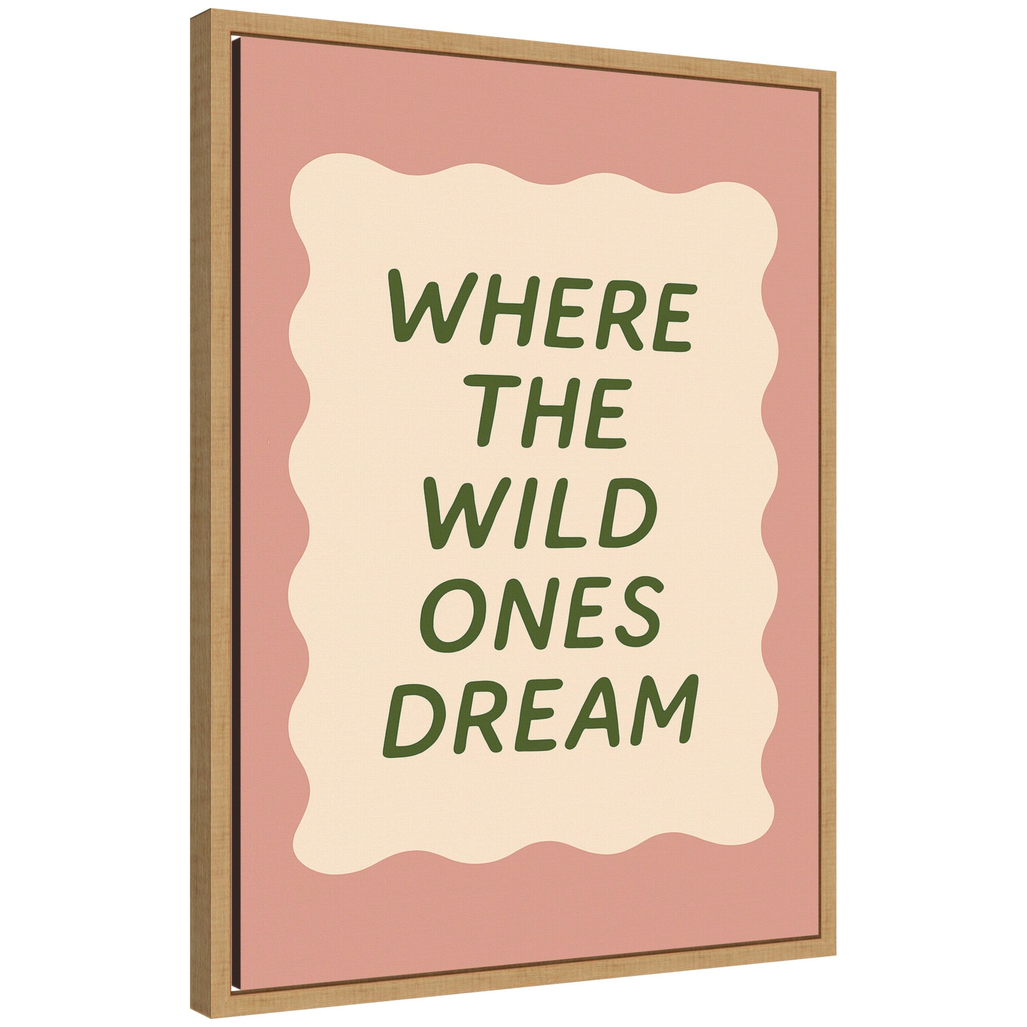 Where The Wild Ones Dream by Laura Moss Framed Canvas Wall Art Print