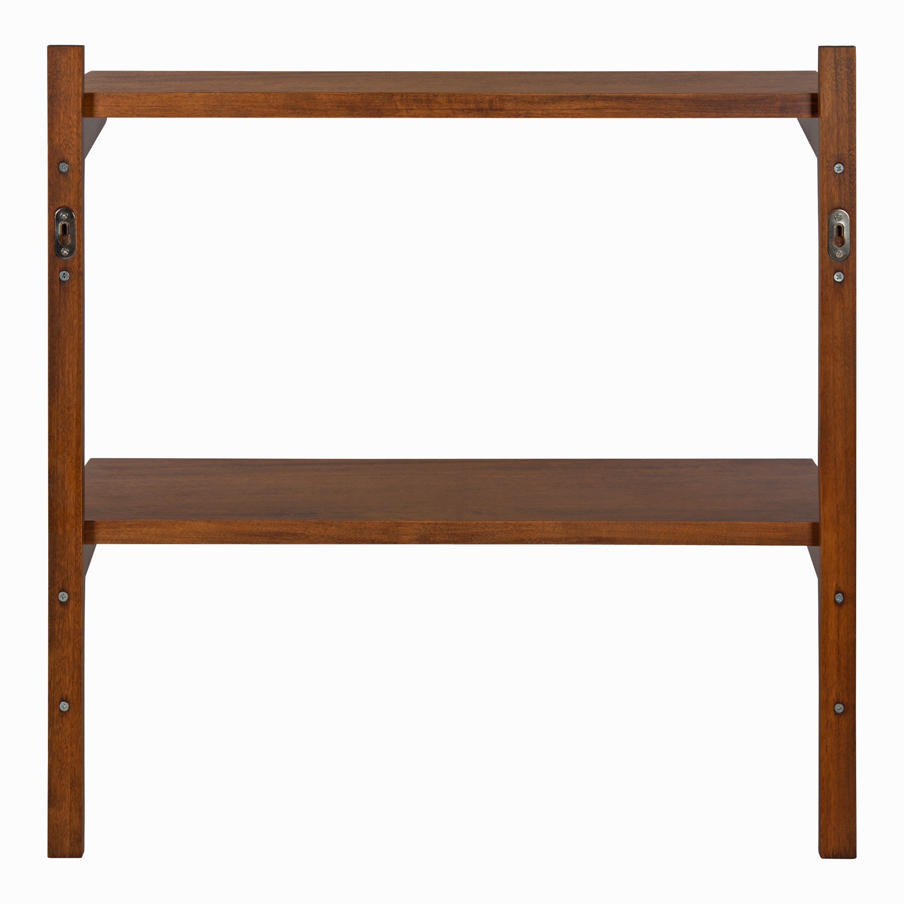 Accent Shelf Walnut Brown 24x8x24 5