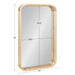 Rectangle Mirror Natural 20x30 5