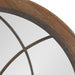 Windowpane Mirror Brown 22x28 3
