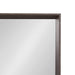 Rectangle Mirror Brown 24x36 3