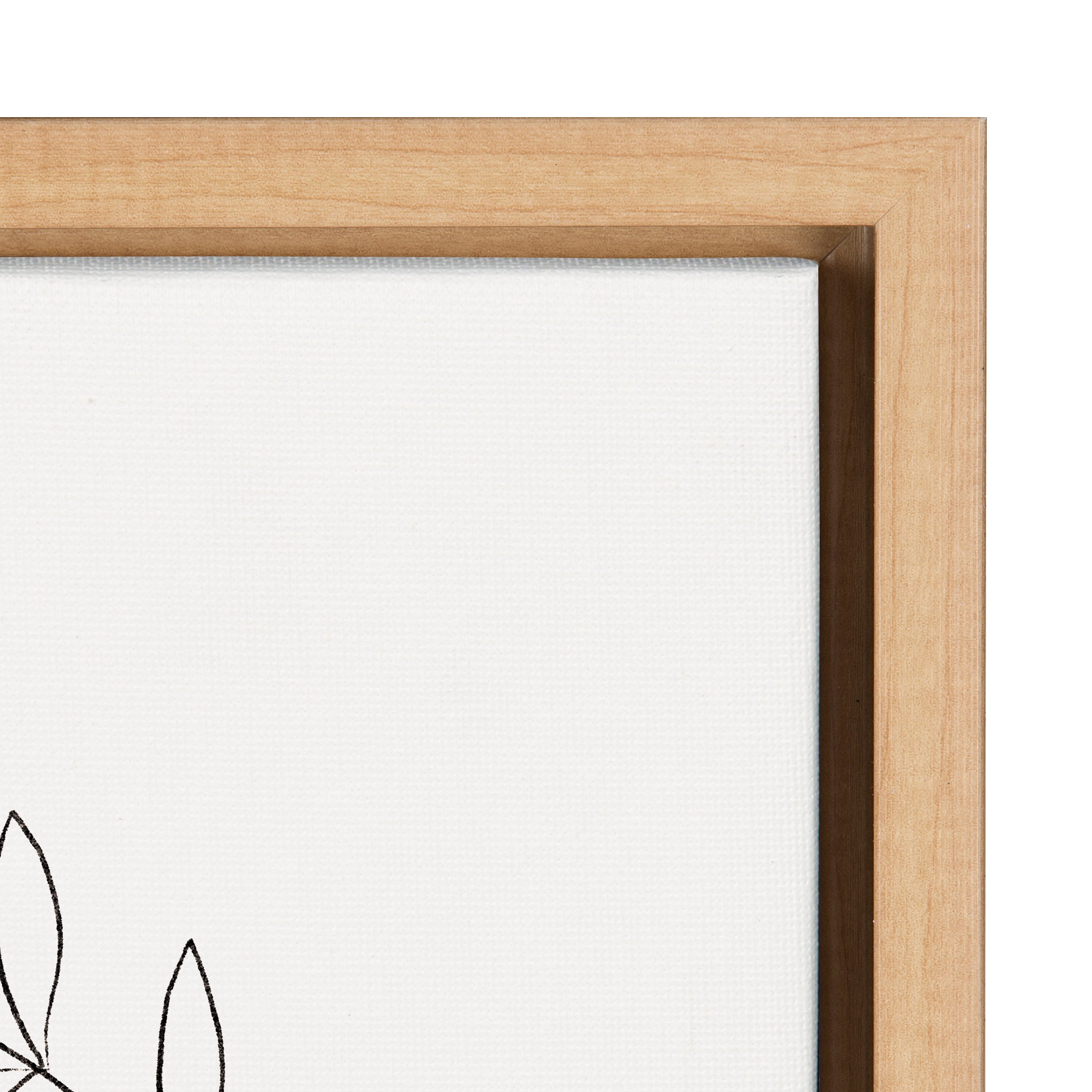 Sylvie Morning Coffee Hug Framed Canvas by Maggie Stephenson