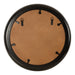 Round Mirror Teal Black 22x22 4