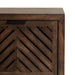 Floating Side Table Brown 16x10x12 3