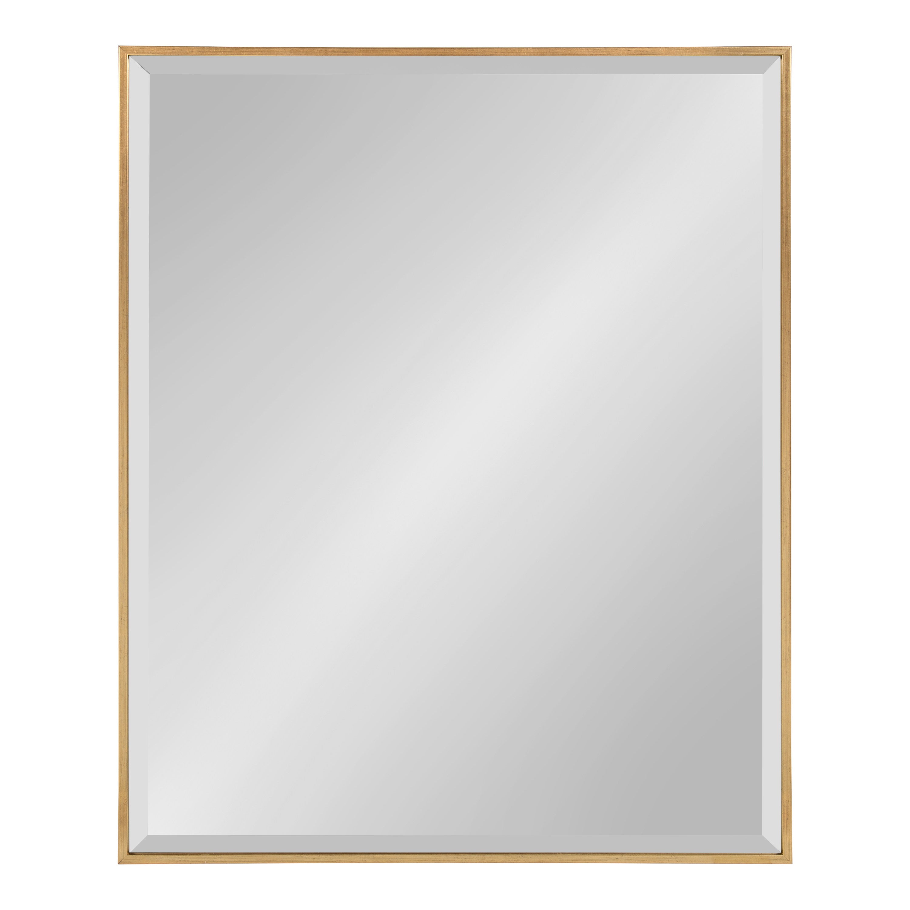 Rectangle Mirror Gold 22.75x28.75 2