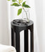 Drink Table Black 8x8x23 7