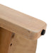 Coffee Table Natural Beige 34x34x17 6