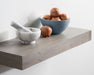 Floating Shelf 2 Piece 24 Inch Gray 8