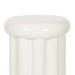 Side Table Beige 12x12x18 3