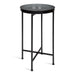 Tea Table Black Gray 14x14x26 1