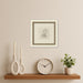 Mounted Canvas 10x10 Belmont Distress White 6