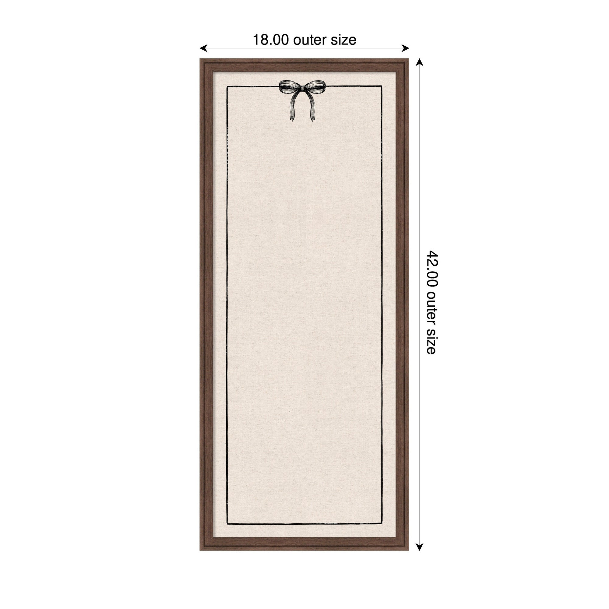 Pinboard Florence Medium Brown 18x42 2