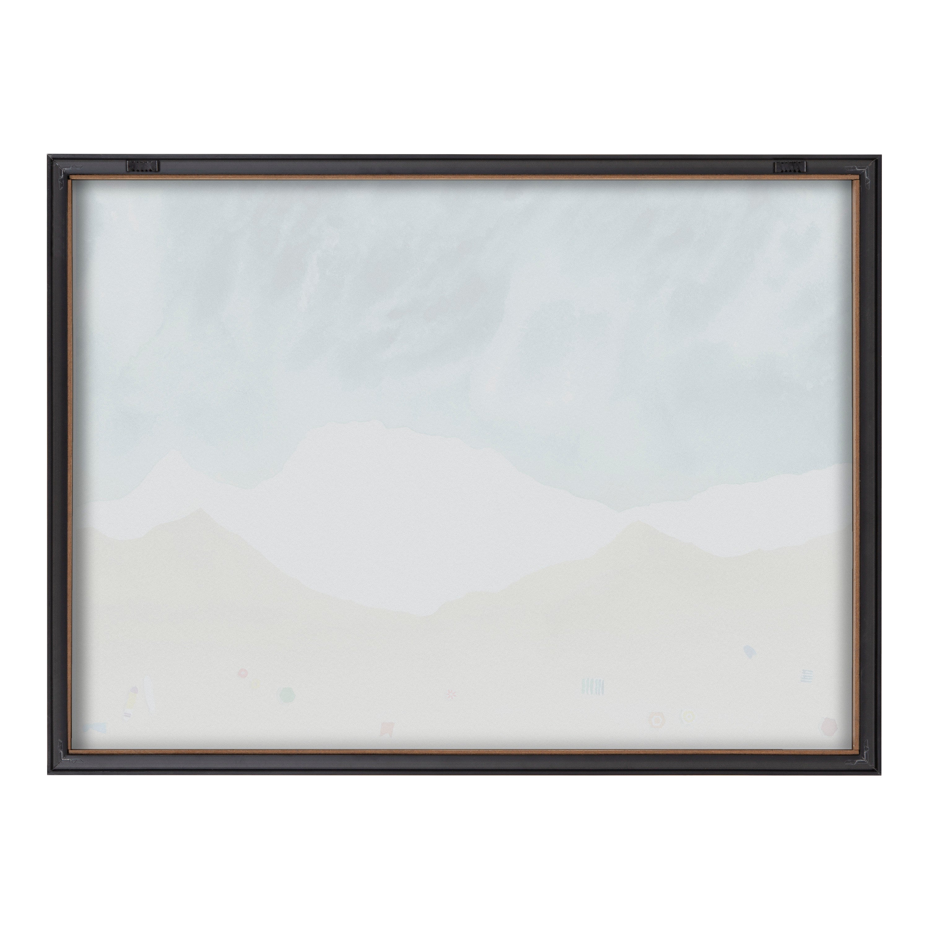 Blake North Shore Framed Printed Glass by Janet Meinke-Lau