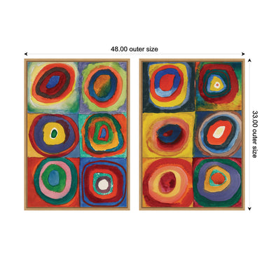 Art Set 2 Piece Set 23x33 Sylvie Natural 2