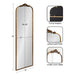 Full Length Mirror 18x58 Gold 2