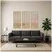 Art Set Sylvie Bright Gold 3 Piece Set 18x40 5