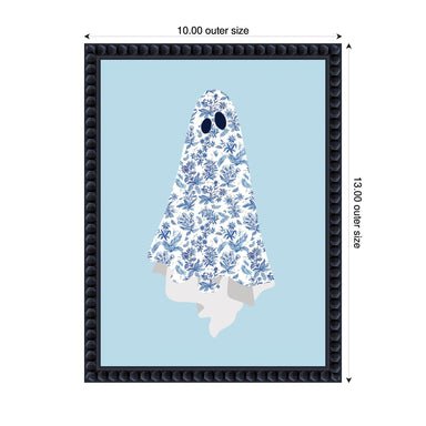 Framed Canvas 10x13 Sylvie Beaded Black 2