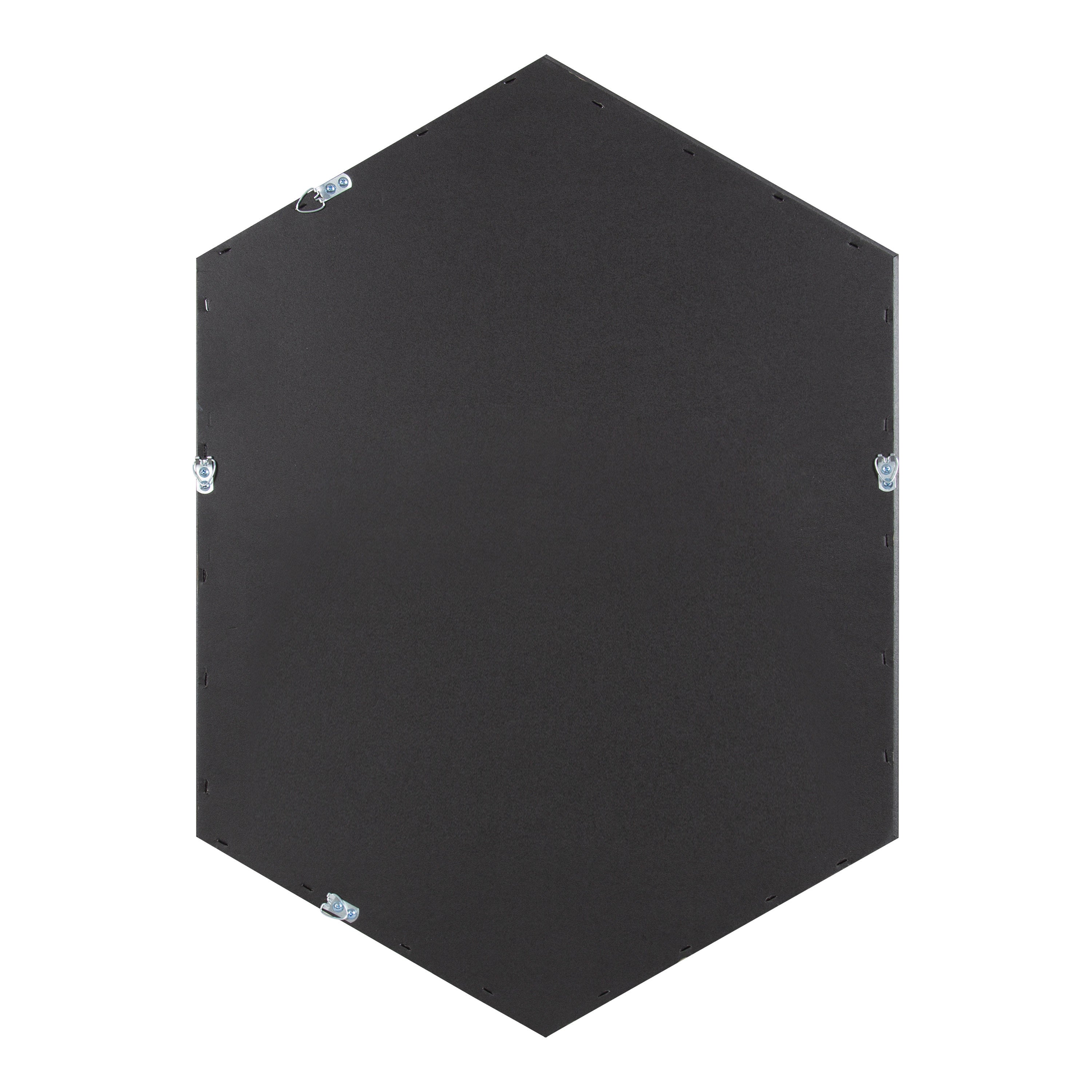 Laverty Framed Hexagon Wall Mirror