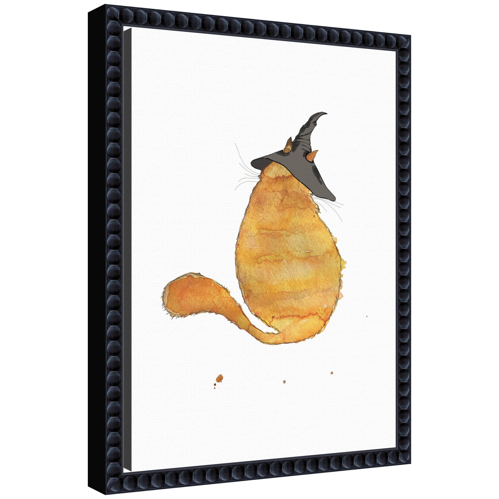Framed Canvas 10x13 Sylvie Beaded Black 1