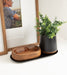 Trinket Storage Black Walnut Brown 3 Piece 7