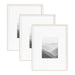 Wall Frame 16x20 matted to 8x10 White Natural 1