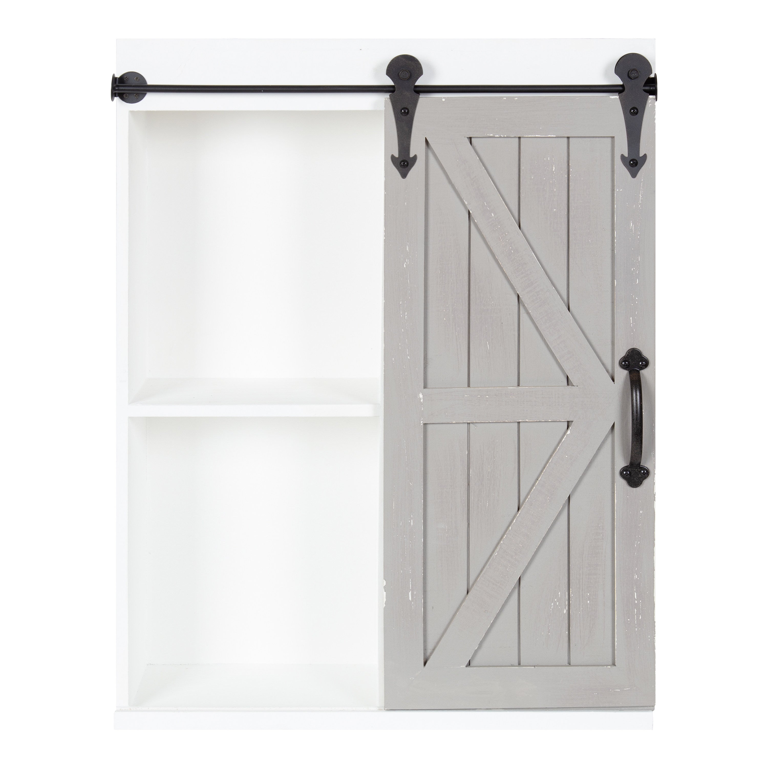 Cabinet White Gray 22x28 4