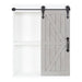 Cabinet White Gray 22x28 4