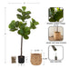 Faux Tree Natural 4' 2