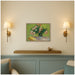 Framed Canvas 24x18 Sylvie Dark Gold 5