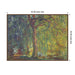 Framed Canvas 42x32 Sylvie Walnut 2