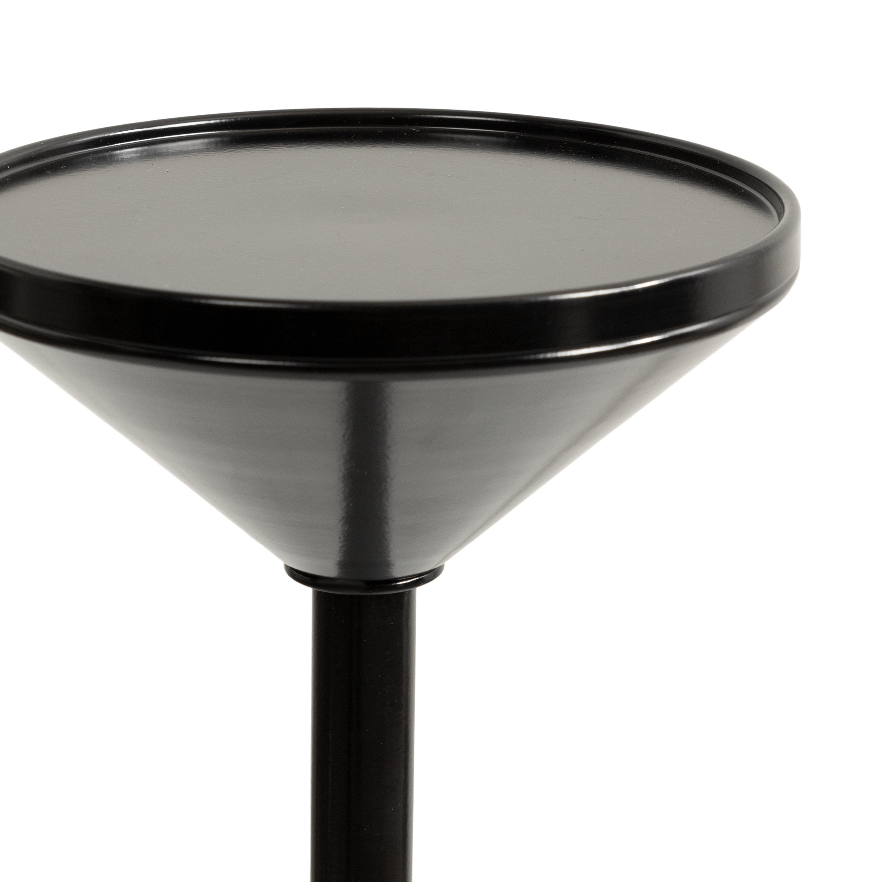 Drink Table Black 8x8x23 3