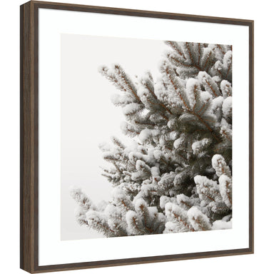 Framed Art Hardwood Wedge Mocha 33x33 1