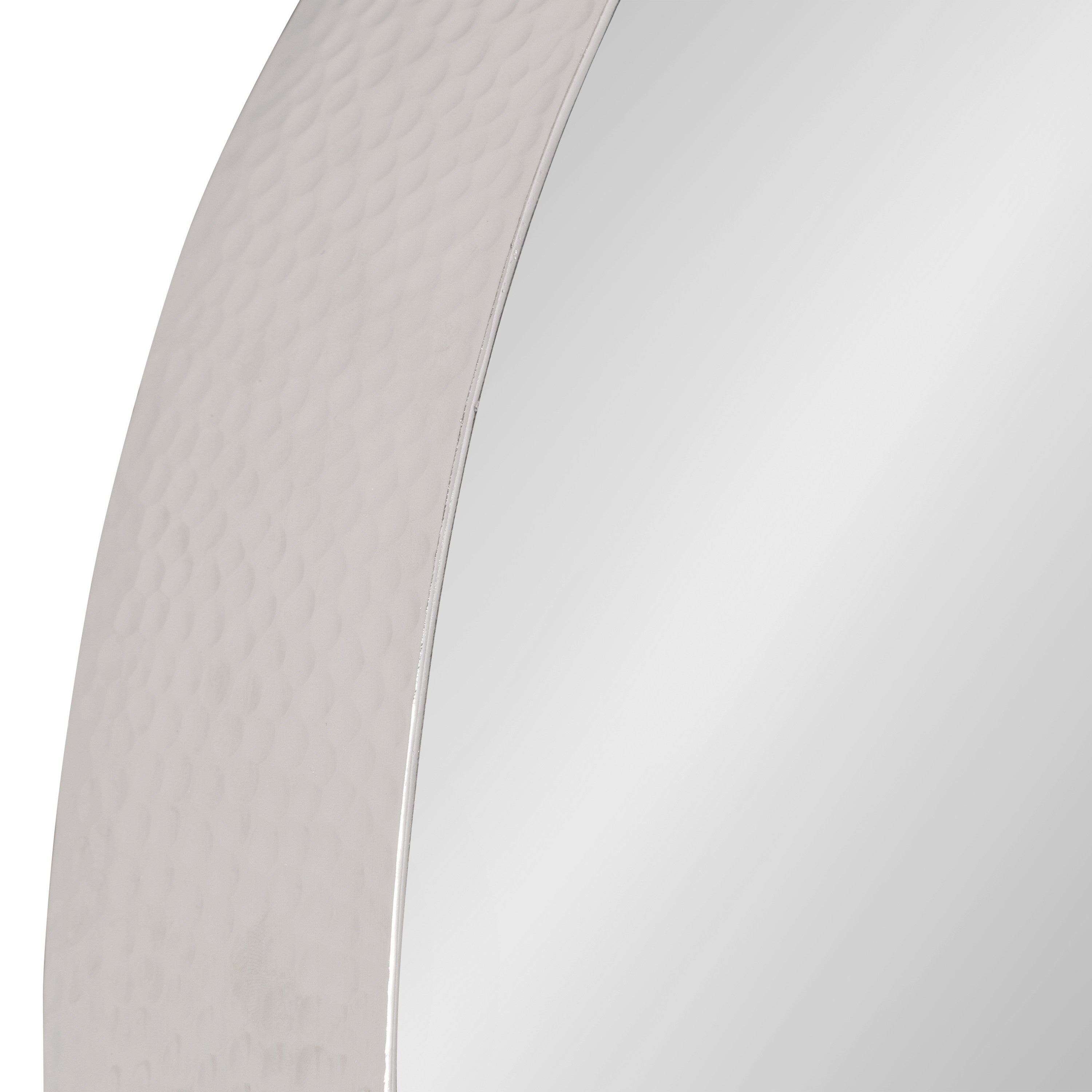 Round Mirror Silver 24" Diameter 3