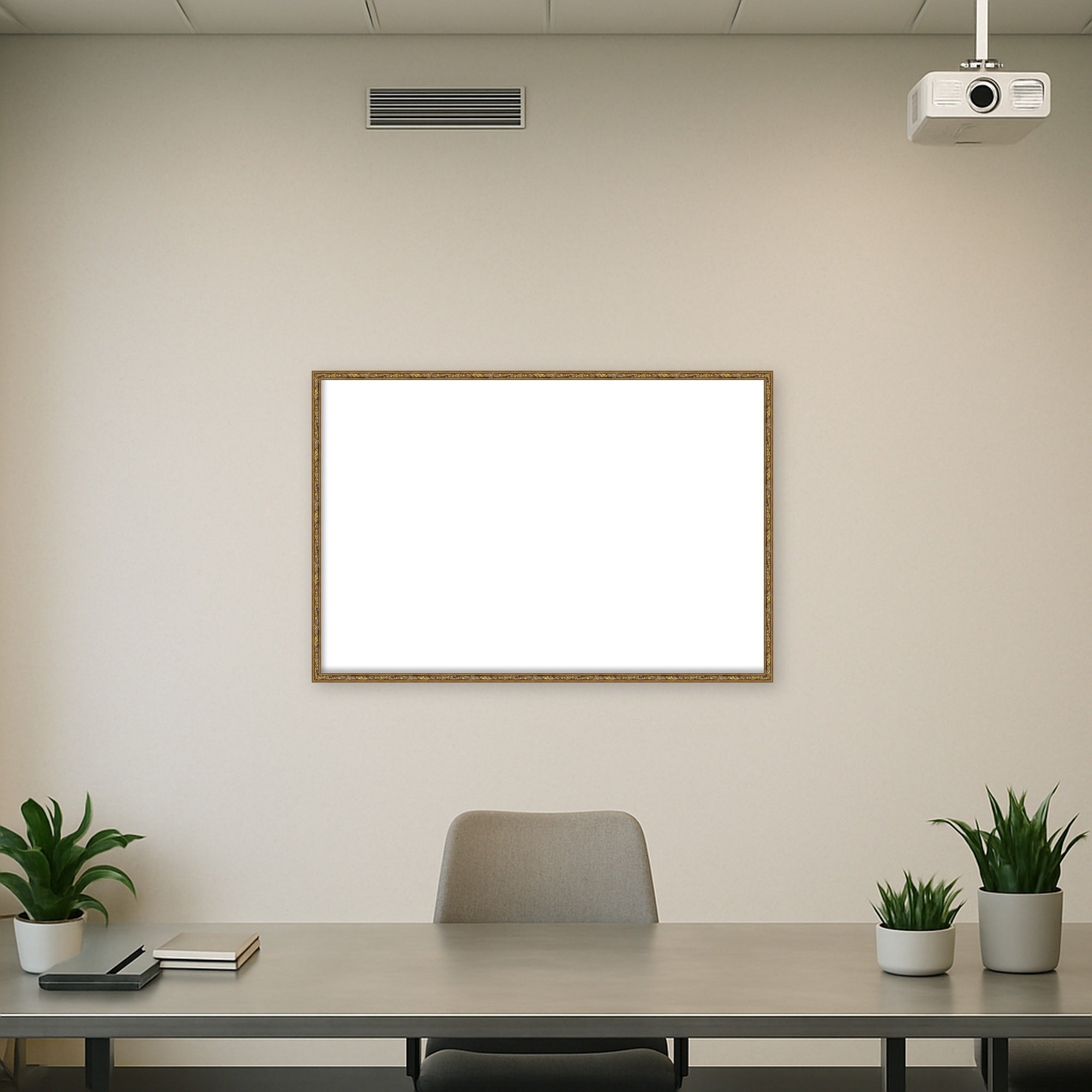 Dry Erase Board Belvedere Bronze 25x37 6