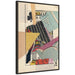 Framed Canvas Sylvie Dark Gray 23x33 1