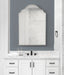 Arch Mirror Silver 24x36 7