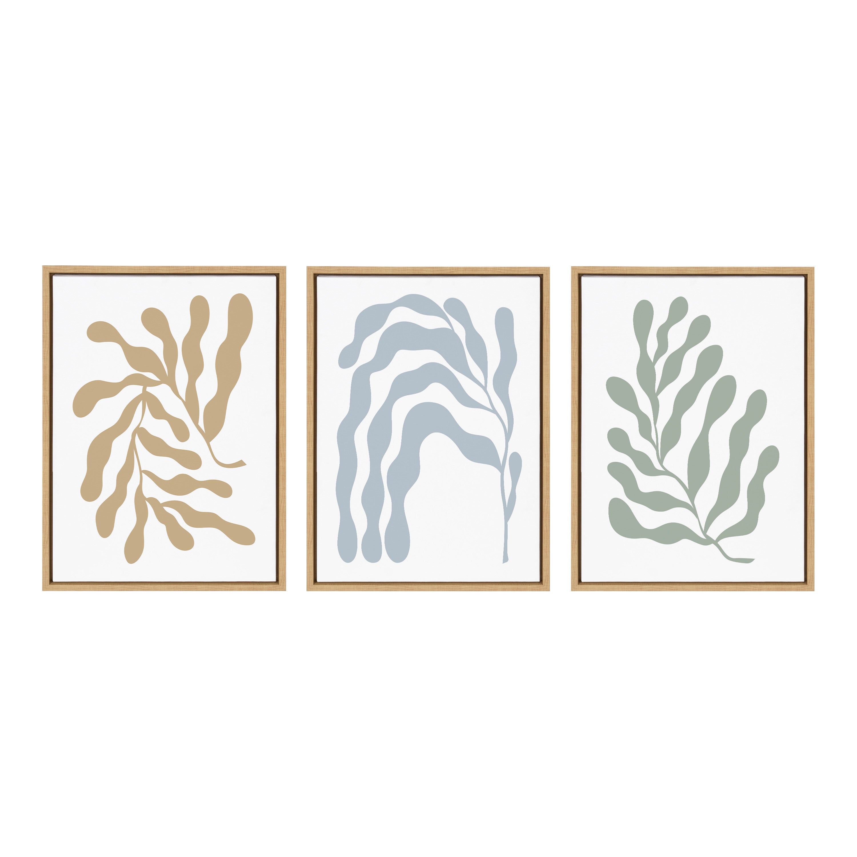 Art Set 3 Piece Set 18x24 Sylvie Natural 2