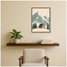 Framed Canvas Sylvie Walnut 18x24 6