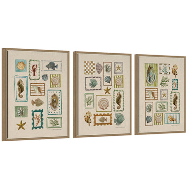 Art Set Sylvie Dark Gold 3 Piece Set 18x24 1