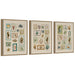 Art Set Sylvie Dark Gold 3 Piece Set 18x24 1